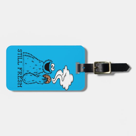 クッキーモンスター |まだ新しい ラゲッジタグ (正面横)