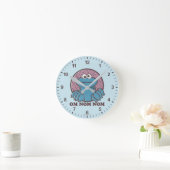 クッキーモンスター |オムノムノム ラウンド壁時計 (ホーム)