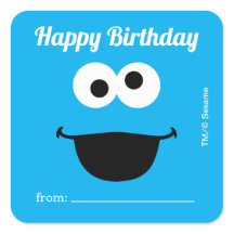 クッキーモンスター |ギフト開始日 – 誕生日