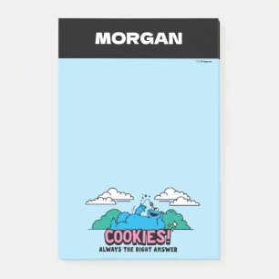 クッキーモンスター   クッキーが正解 ポストイット