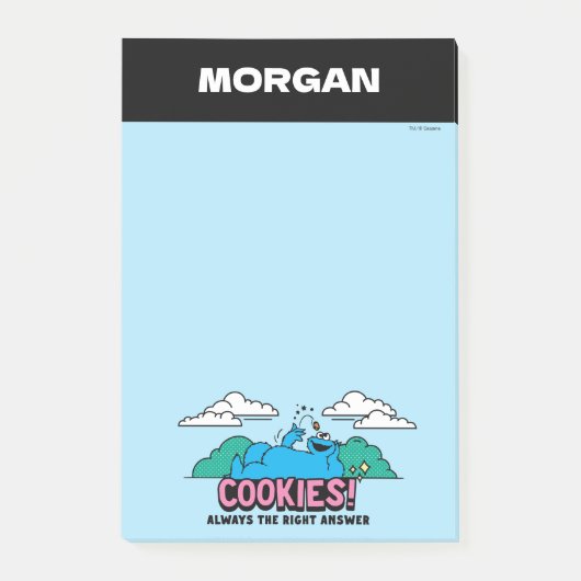 クッキーモンスター | クッキーが正解 ポストイット (正面)