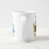 クッキーモンスター |クッキーのハイキング ジャンボコーヒーマグカップ (裏面)