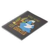 クッキーモンスター |クッキーのハイキング ノートブック (左側)