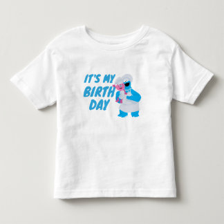 クッキーモンスター&ゴンガーーそれは私の誕生日 トドラーTシャツ