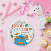 クッキーモンスター |サンタのクッキー ペーパープレート (パーティー)