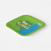 クッキーモンスター | シャムロックラブ ペーパープレート (傾斜あり)