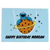 クッキーモンスター |ハッピーバースデー ラージペーパーバッグ (裏面)