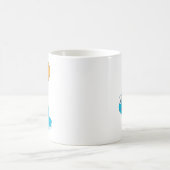 クッキーモンスター ハートバルーン コーヒーマグカップ (中央)