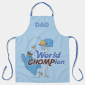 クッキーモンスター |バスケットボール射撃、 発砲バスケ エプロン (正面)