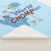 クッキーモンスター |バスケットボール射撃、 発砲バスケ シェルパブランケット (3/4)