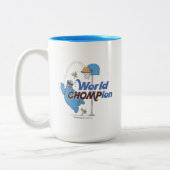 クッキーモンスター |バスケットボール射撃、 発砲バスケ ツートーンマグカップ (左)