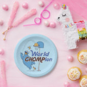 クッキーモンスター |バスケットボール射撃、 発砲バスケ ペーパープレート (パーティー)