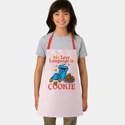 クッキーモンスター | バレンタインデー引用文 エプロン (インサイチュ)