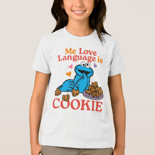 クッキーモンスター バレンタインデー引用文 トライブレンドTシャツ