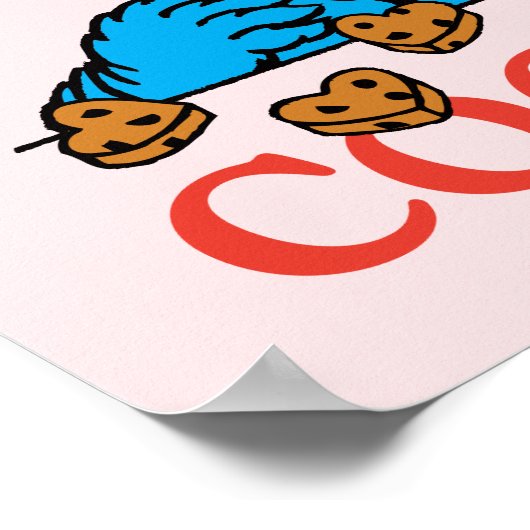 クッキーモンスター | バレンタインデー引用文 ポスター (角)