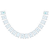 クッキーモンスター |ベビー初誕生日 バンティングフラッグ (全)