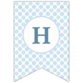 クッキーモンスター |ベビー初誕生日 バンティングフラッグ (第2の旗)