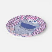 クッキーモンスター |ボタンダウンCookieシャツ ペーパープレート (アングル)