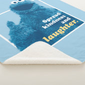 クッキーモンスター |優しさと笑いを広げる シェルパブランケット (3/4)