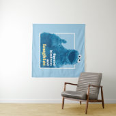 クッキーモンスター |優しさと笑いを広げる タペストリー (インサイチュ(横))