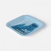 クッキーモンスター |優しさと笑いを広げる ペーパープレート (傾斜あり)