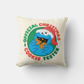 クッキーモンスター | 公式クリスマスクッキー試験機 クッション (正面)