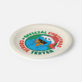 クッキーモンスター | 公式クリスマスクッキー試験機 ペーパープレート (アングル)