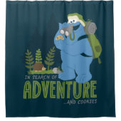 クッキーモンスター |冒険の検索…とCookie シャワーカーテン (正面)