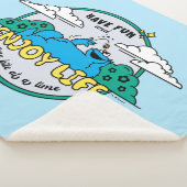 クッキーモンスター 楽しむ| Life One Bite at A Time シェルパブランケット (3/4)