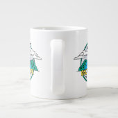 クッキーモンスター 楽しむ| Life One Bite at A Time ジャンボコーヒーマグカップ (裏面)