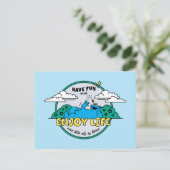 クッキーモンスター 楽しむ| Life One Bite at A Time ポストカード (スタンド正面)