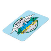 クッキーモンスター 楽しむ| Life One Bite at A Time マグネット (左側)