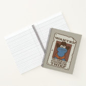 クッキーモンスター |求人ポスター ノートブック (内部)