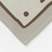 クッキーモンスター |求人ポスター フリースブランケット (角)