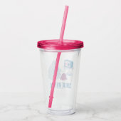 クッキーモンスター |申し訳ございません。予定があります アクリルタンブラー (裏面)