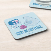 クッキーモンスター |申し訳ございません。予定があります コースター (左側)