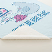 クッキーモンスター |申し訳ございません。予定があります シェルパブランケット (3/4)