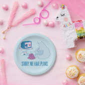 クッキーモンスター |申し訳ございません。予定があります ペーパープレート (パーティー)