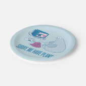 クッキーモンスター |申し訳ございません。予定があります ペーパープレート (アングル)