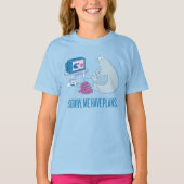 クッキーモンスター |申し訳ございません。予定があります Tシャツ (正面)