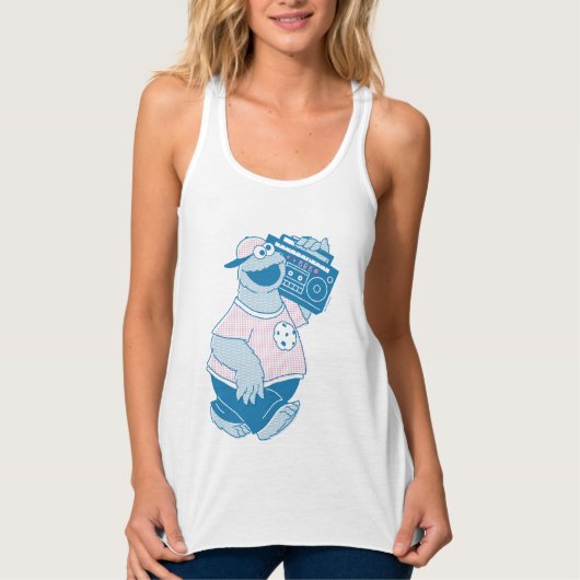 クッキーモンスター |申し訳なく存じますが、私は タンクトップ (正面)