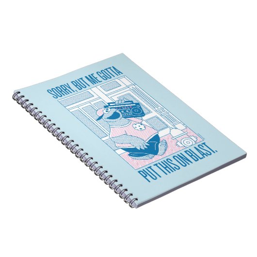 クッキーモンスター |申し訳なく存じますが、私は ノートブック (右側)