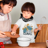 クッキーモンスター|私ちょうどここにクッキーのために ベビーTシャツ