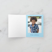 クッキーモンスター「私のものに」バレンタイン ハート キャンディ ノートカード (内部)