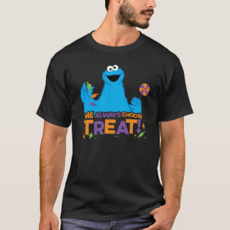 クッキーモンスター-私は御馳走を常に選びます Tシャツ
