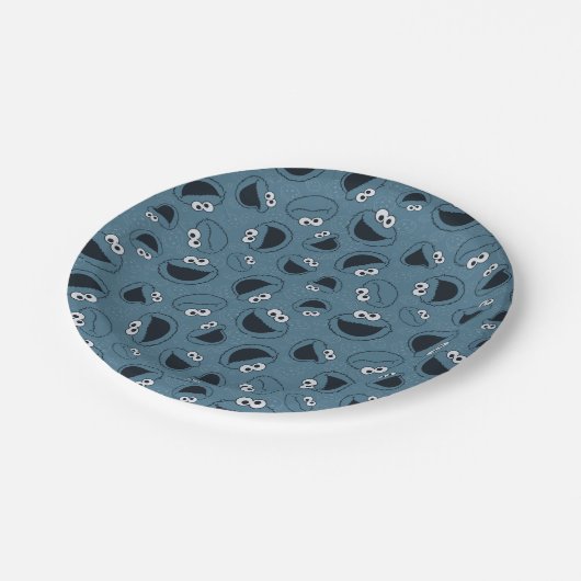 クッキーモンスター |自分の空きパターン ペーパープレート (アングル)