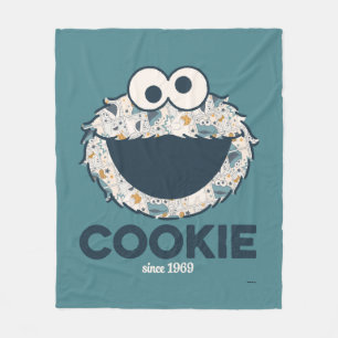 クッキーモンスター 1969年以来のCookie フリースブランケット