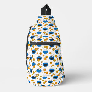 クッキーモンスター   C is for Cookie Pattern スリングバッグ