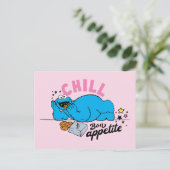 クッキーモンスター | Chill Bon Ageeting ポストカード (スタンド正面)