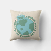 クッキーモンスター | Cookieにより世界を丸める クッション (裏面)